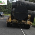 El tráfico de David hacia en oriente por la actual carretera es muy peligroso.. El tráfico de David hacia en oriente por la actual carretera es muy peligroso..