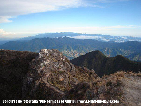 Foto panorámica Volcan barú