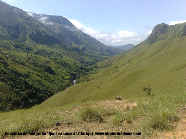 Montañas de la comunidad de Hato Comun en tole una belleza por descubrir.