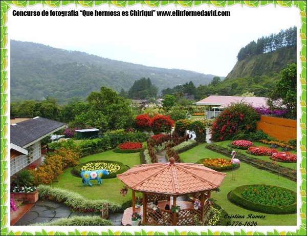 Boquete, mi jardín es tu jardín